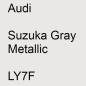 Preview: Audi, Suzuka Gray Metallic, LY7F.